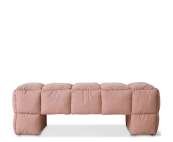 HKliving Puffy Bänk Blush