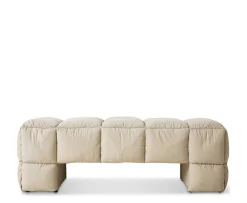 HKliving Puffy Bänk Pebble