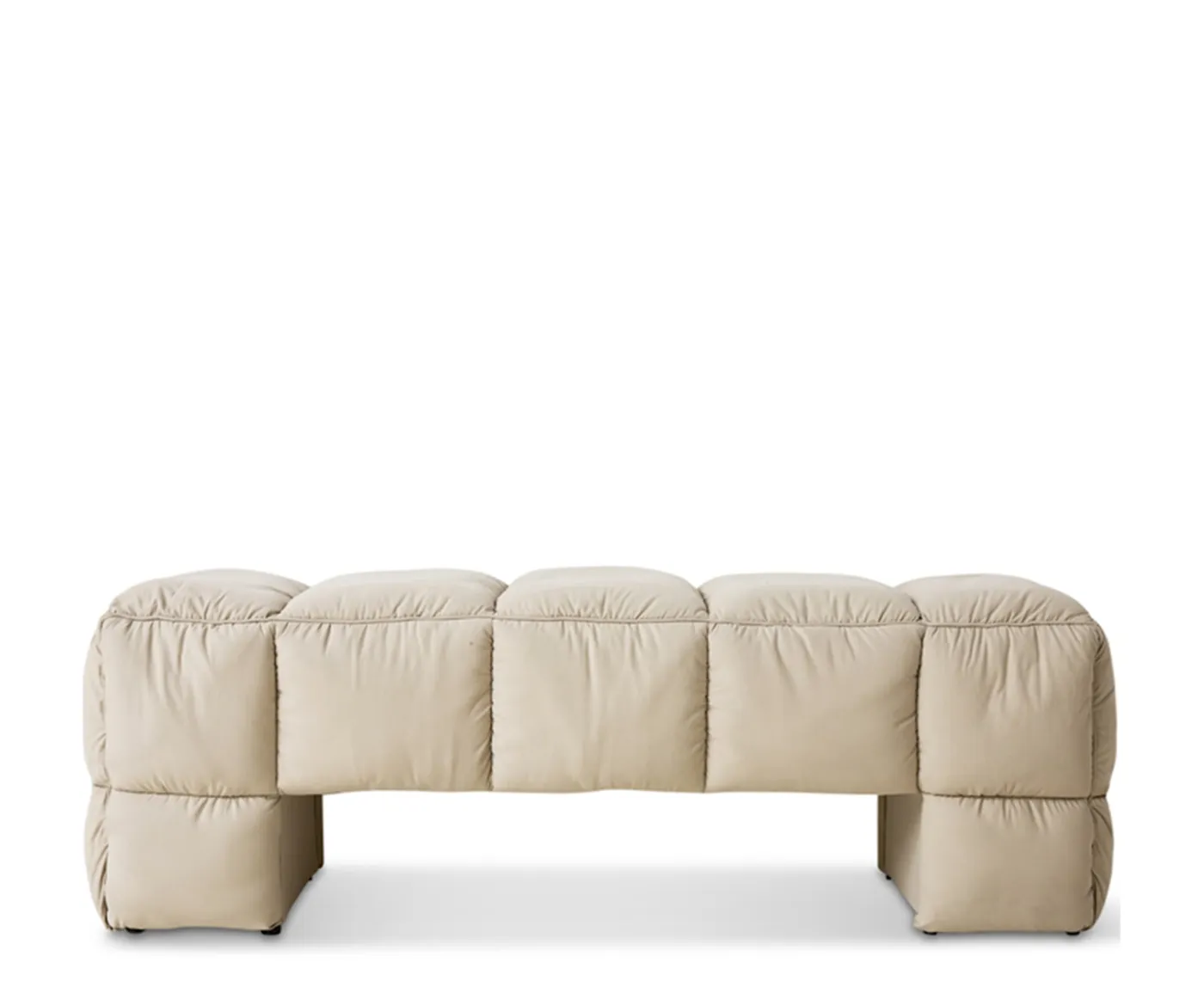 HKliving Puffy Bänk Pebble