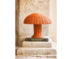HKliving Rattan Bordslampa Natural