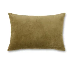 HKliving Velvet Prydnadskudde Army Green 60x40