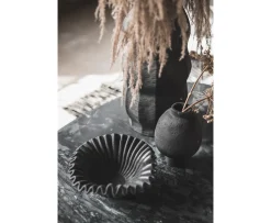 Jakobsdals Anemone Skål Black 30cm