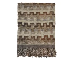 Jakobsdals Evangeline Pläd Rust 170x130
