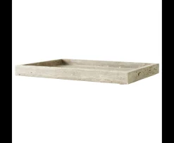 Jakobsdals Mae Rectangular Fat Travertine