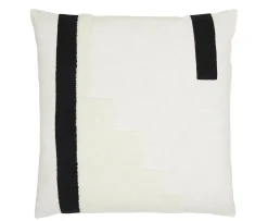Jakobsdals Bianca Kuddfodral White/Black 50x50