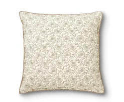 Jakobsdals Fiori Kuddfodral Greige 50x50