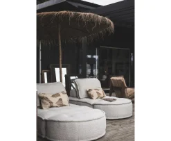 Jakobsdals Haven Sittpuff Grå 115x58