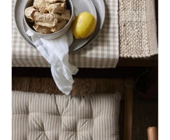 Jakobsdals Medevi Sittdyna Beige/offwhite 40x40