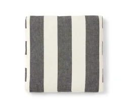 Jakobsdals Striato Sittdyna Svart/offwhite 40x40