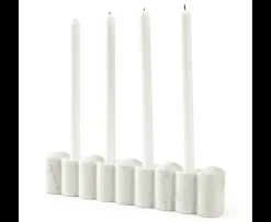 Jakobsdals Theia Ljusstake Vit 35cm