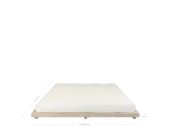 Karup Design Dock Sängram Natur 160x200