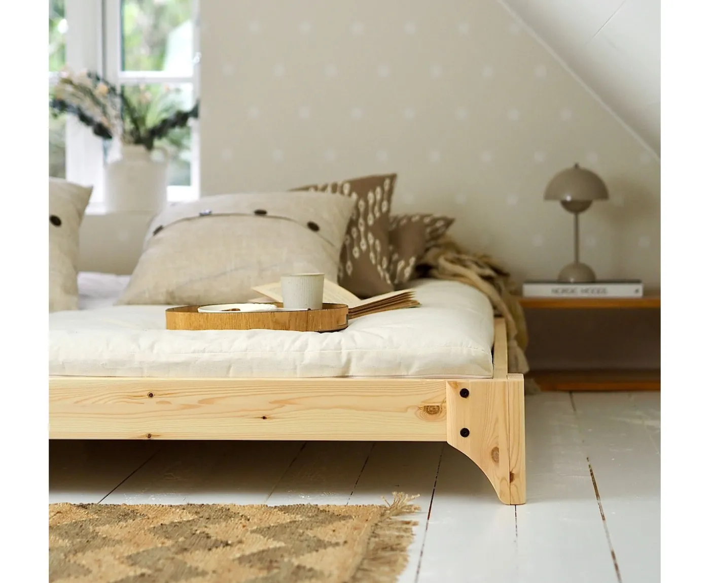 Karup Design Elan Sängram Natur 160cm