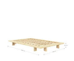 Karup Design Japan Sängram Natur 120cm