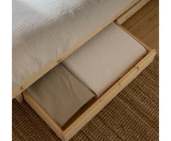 Karup Design Kanso Sängram inkl 2 Lådor Natur 90cm