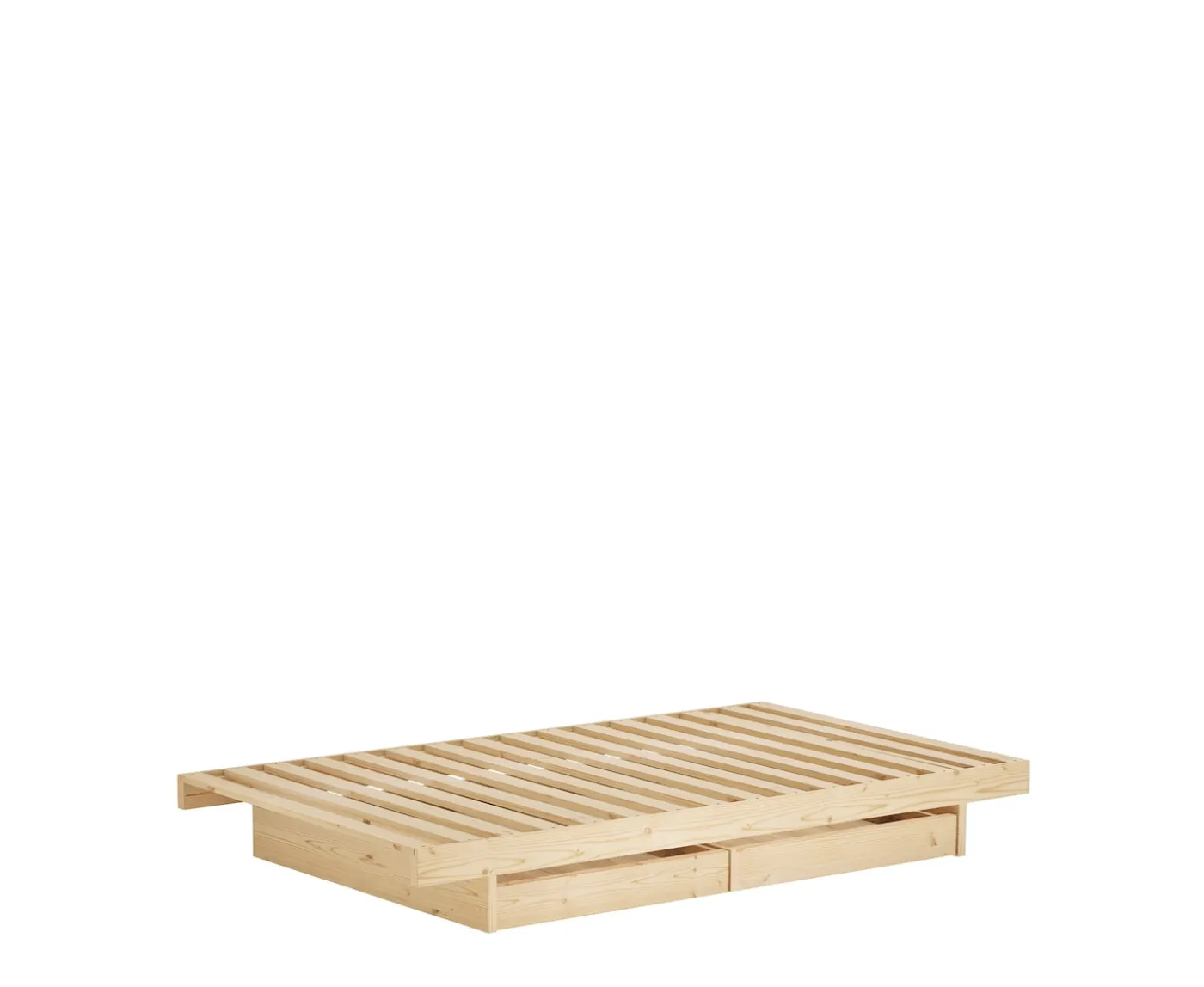 Karup Design Kanso Sängram inkl 2 Lådor Natur 90cm