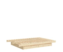 Karup Design Kanso Sängram inkl 4 Lådor Natur 140cm