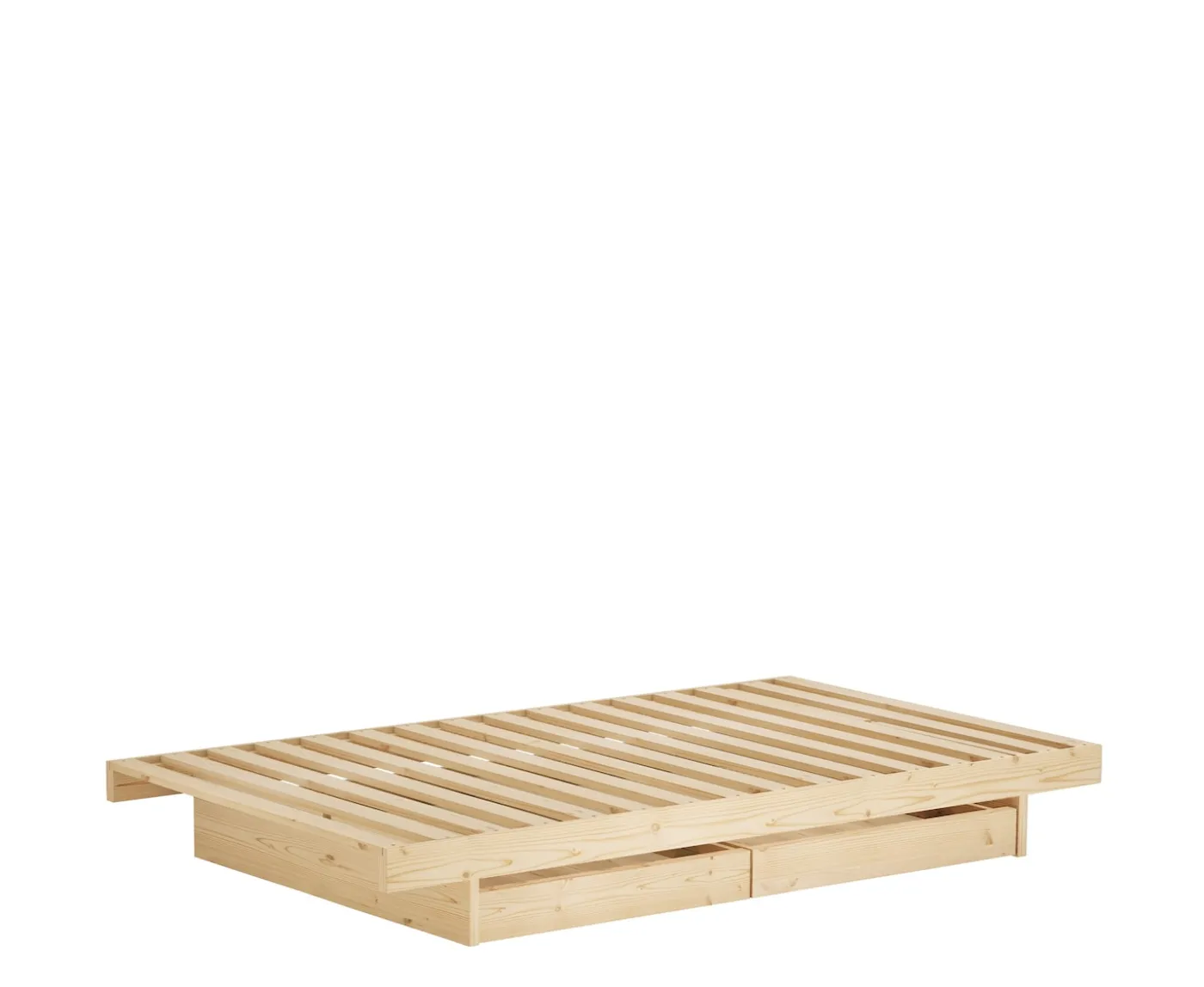 Karup Design Kanso Sängram inkl 2 Lådor Natur 180cm