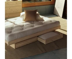Karup Design Kanso Sängram inkl 2 Lådor Natur 180cm