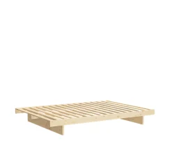 Karup Design Kanso Sängram inkl 4 Lådor Natur 160cm