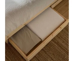 Karup Design Kanso Sängram inkl 2 Lådor Natur 160cm
