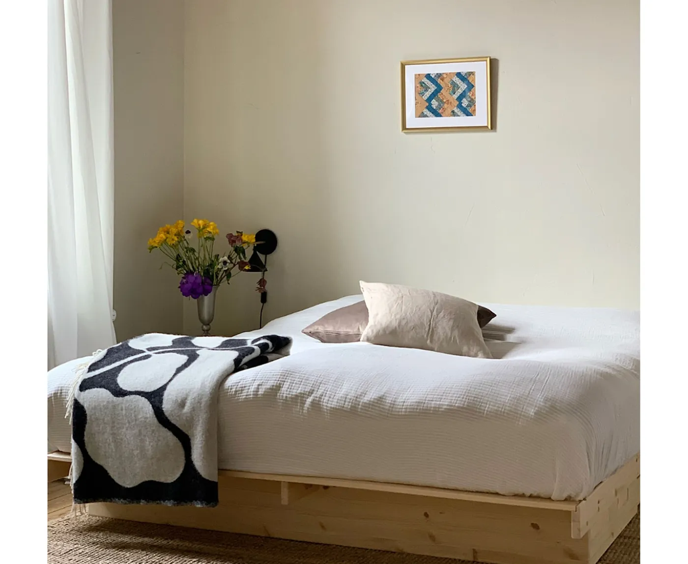 Karup Design Kanso Sängram inkl 2 Lådor Natur 160cm