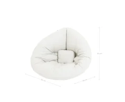 Karup Design Mini Nido Loungepuff Natural