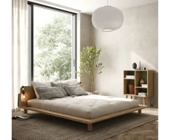 Karup Design Peek Sängram inkl Sänglampa Natur 140cm