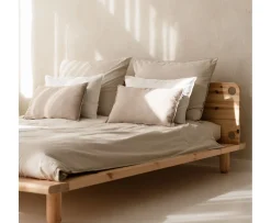 Karup Design Peek Sängram inkl Sänglampa Natur 180cm