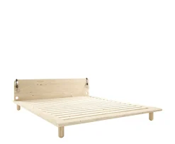 Karup Design Peek Sängram inkl Sänglampa Natur 180cm
