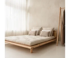 Karup Design Peek Sängram inkl Sänglampa Natur 160cm