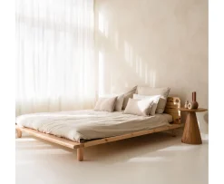 Karup Design Peek Sängram inkl Sänglampa Natur 160cm
