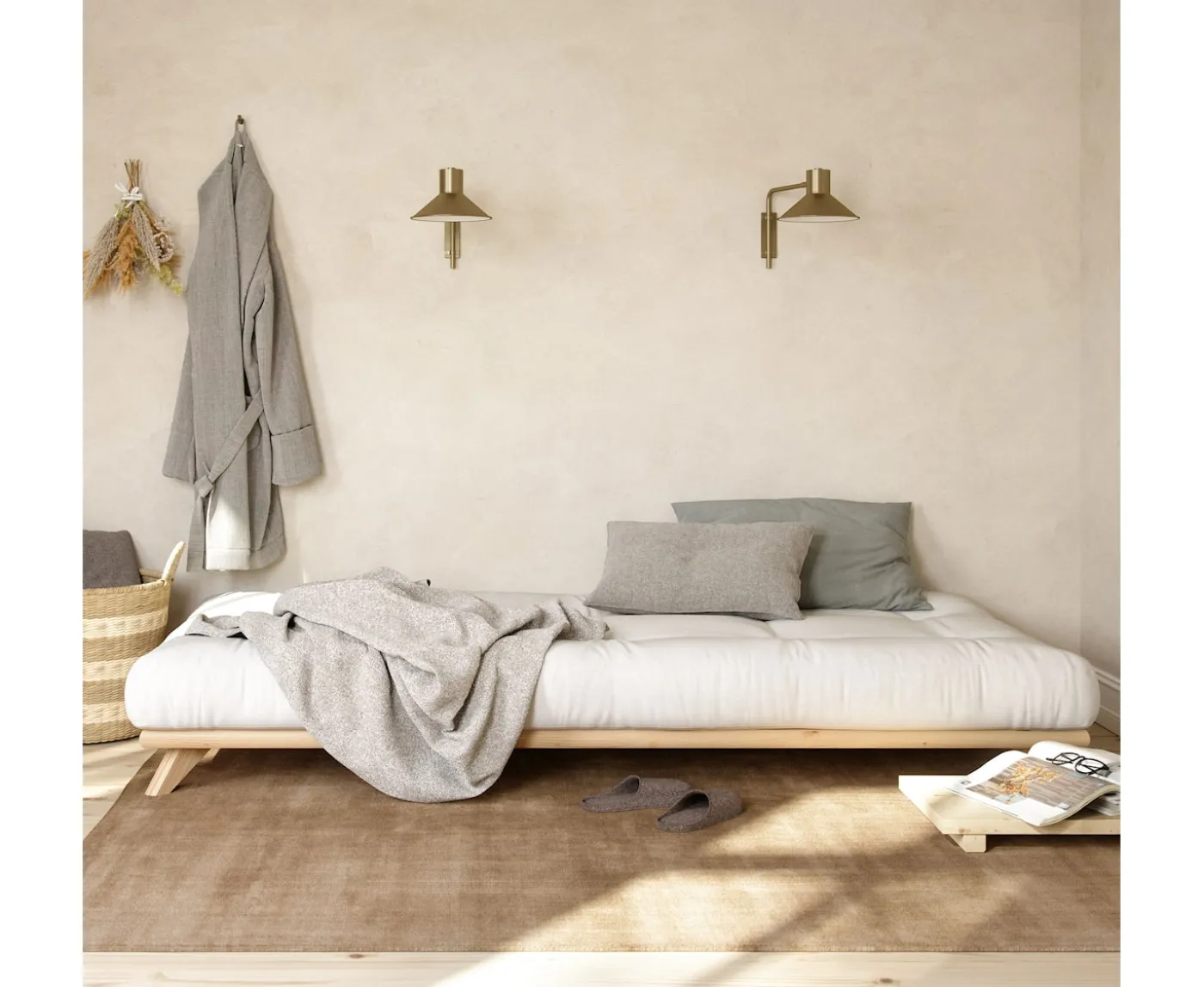 Karup Design Senza Sängram Natur 180cm