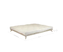 Karup Design Senza Sängram Natur 160cm
