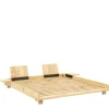 Karup Design Social Sängram Natur 180cm inkl Ryggstöd/Sängbord