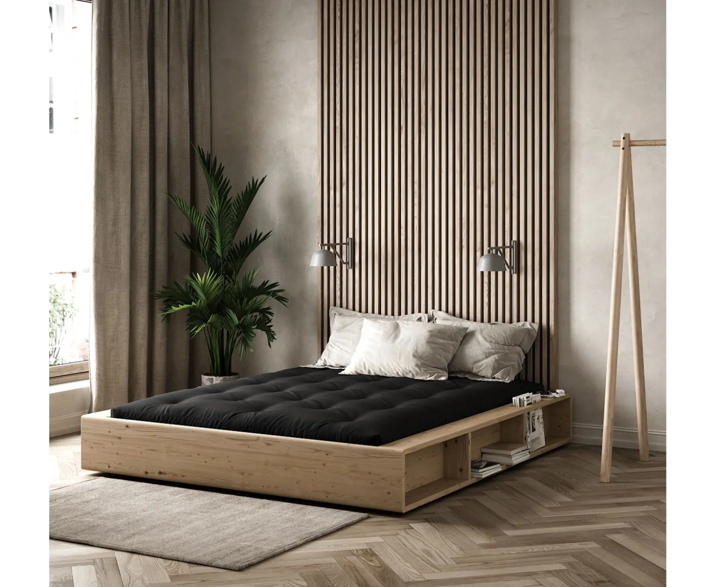 Karup Design Ziggy Sängram Natur 140cm