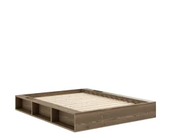 Karup Design Ziggy Sängram Carob Brown Lacquered 160cm