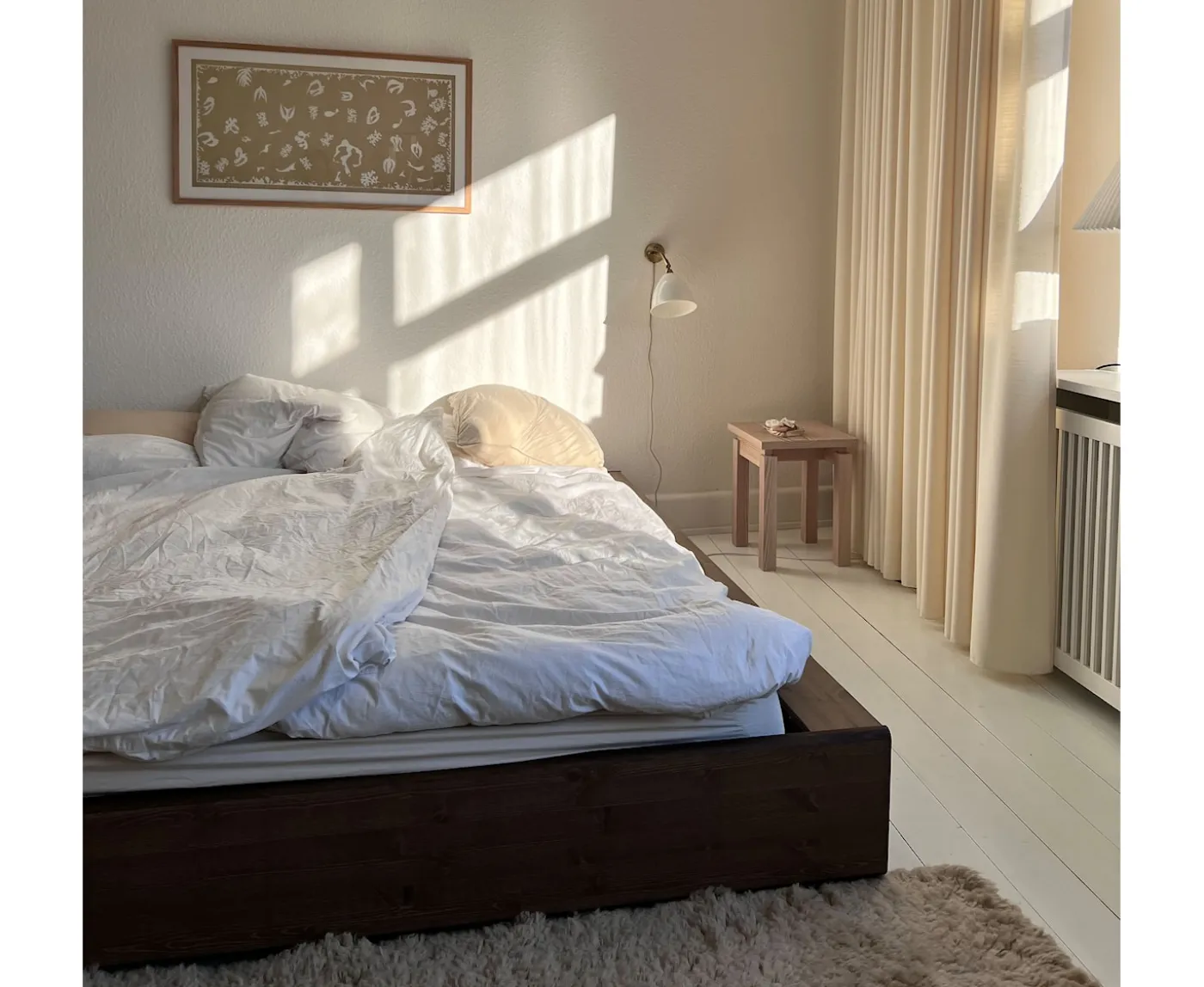 Karup Design Ziggy Sängram Carob Brown Lacquered 180cm