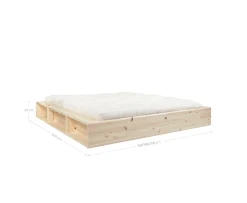 Karup Design Ziggy Sängram Natur 180cm