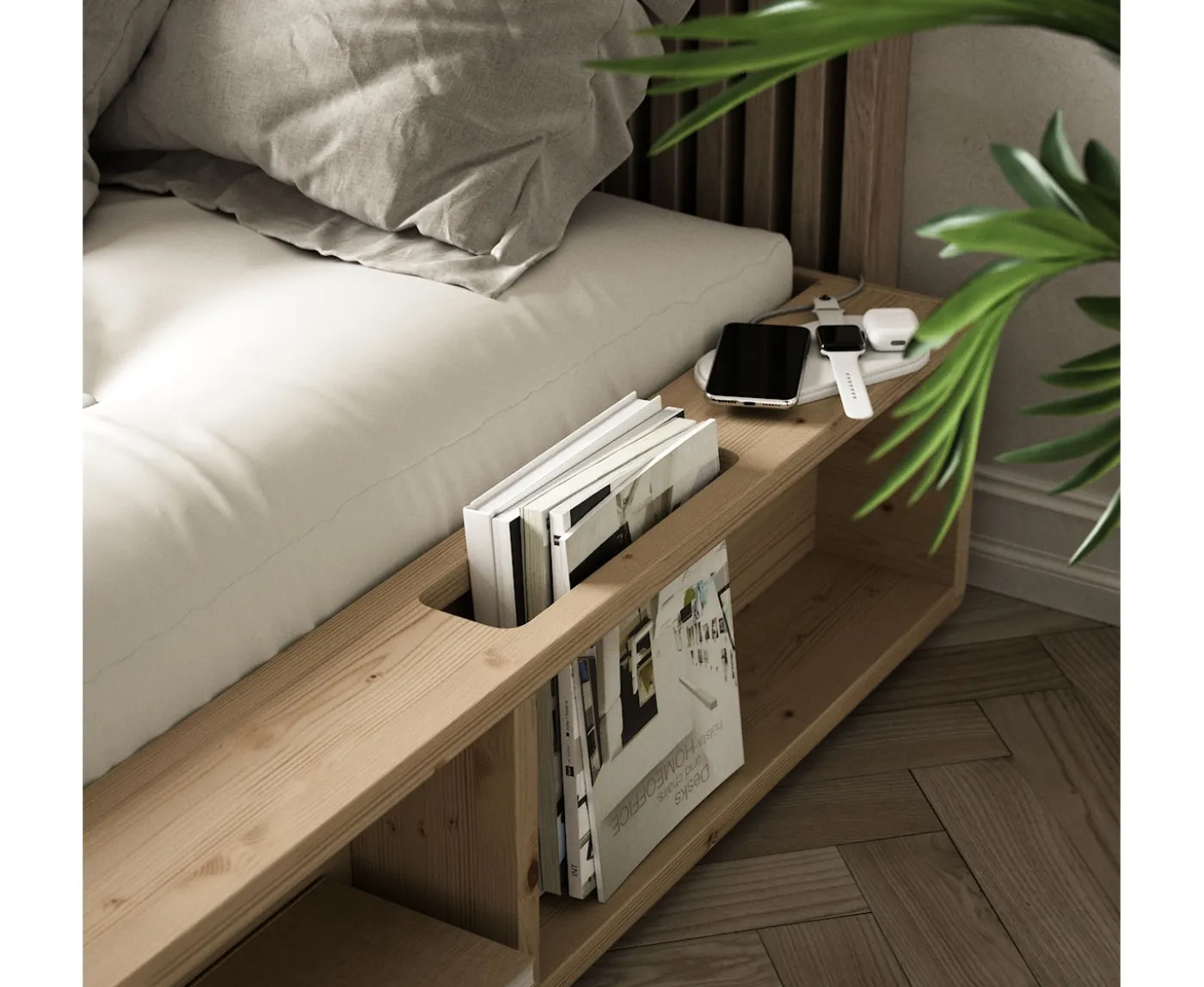Karup Design Ziggy Sängram Natur 180cm