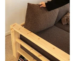Karup Design Bare Bäddsoffa Raw/Mellow Brown