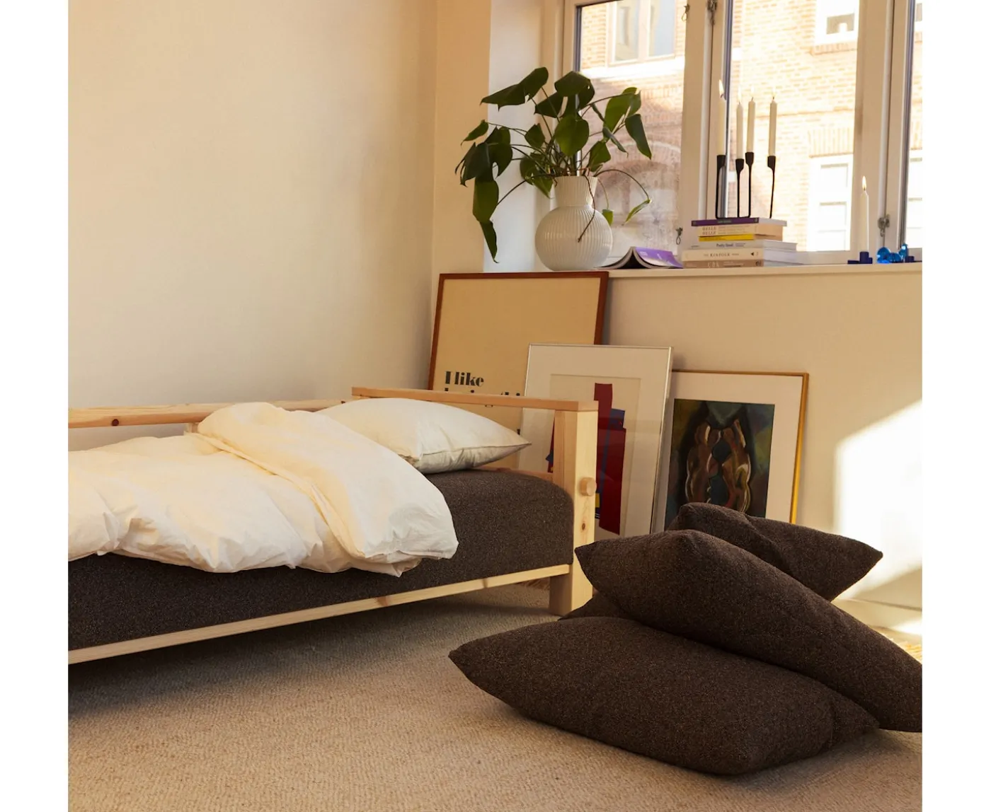 Karup Design Bare Bäddsoffa Raw/Mellow Brown