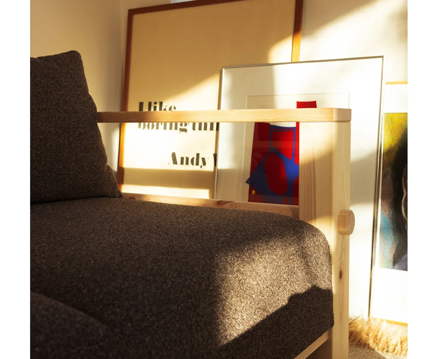 Karup Design Bare Bäddsoffa Raw/Mellow Brown