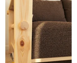 Karup Design Bare Bäddsoffa Raw/Mellow Brown