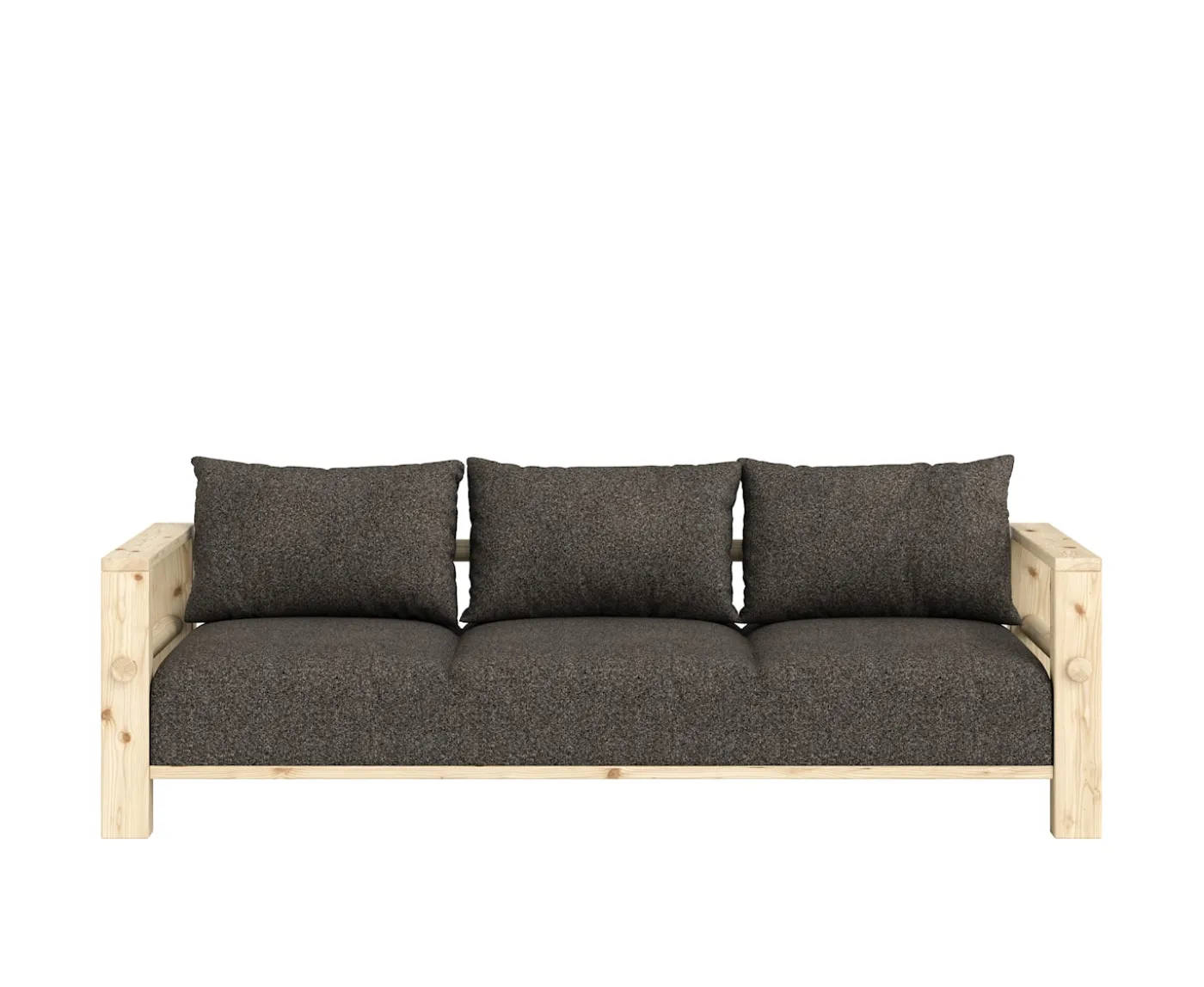 Karup Design Bare Bäddsoffa Raw/Mellow Brown