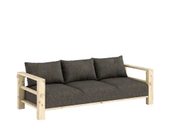 Karup Design Bare Bäddsoffa Raw/Mellow Brown