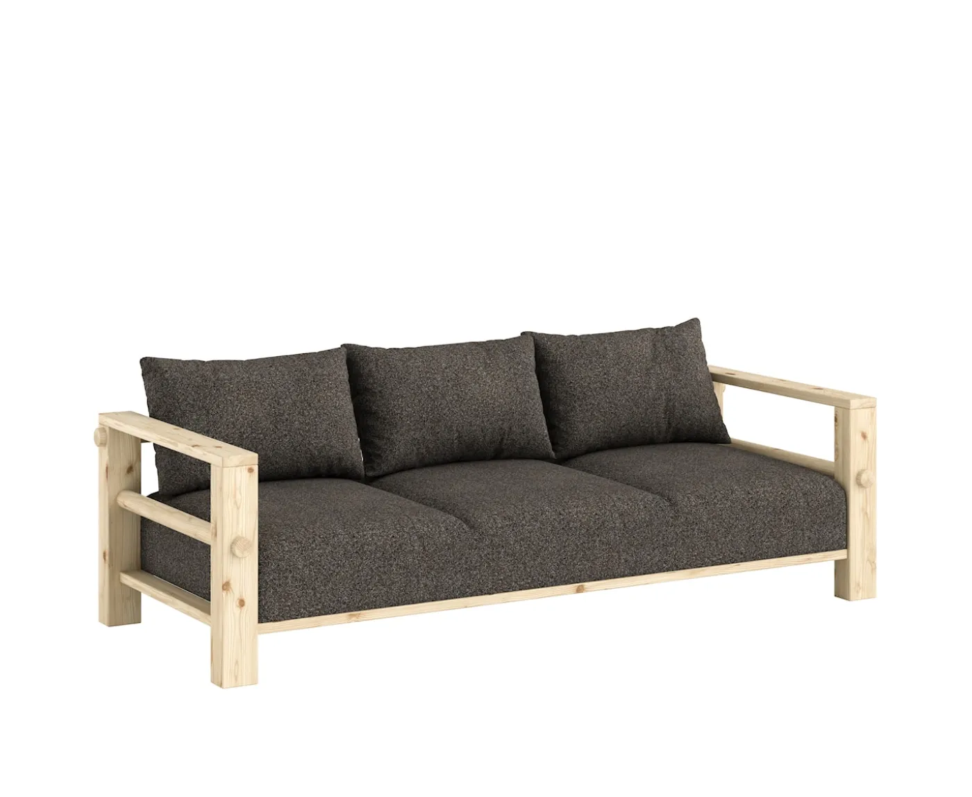 Karup Design Bare Bäddsoffa Raw/Mellow Brown