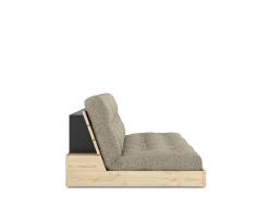 Karup Design Base Bäddsoffa Clear Lacquered/Warm Sand 196cm