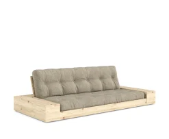 Karup Design Base Sidebox Bäddsoffa Clear Lacquered/Warm Sand