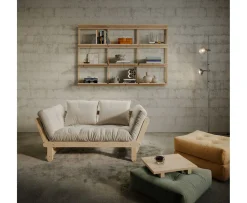 Karup Design Beat Bäddsoffa Natur/Beige 200cm