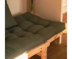 Karup Design Beat Bäddsoffa Natur/Olive Green 200cm